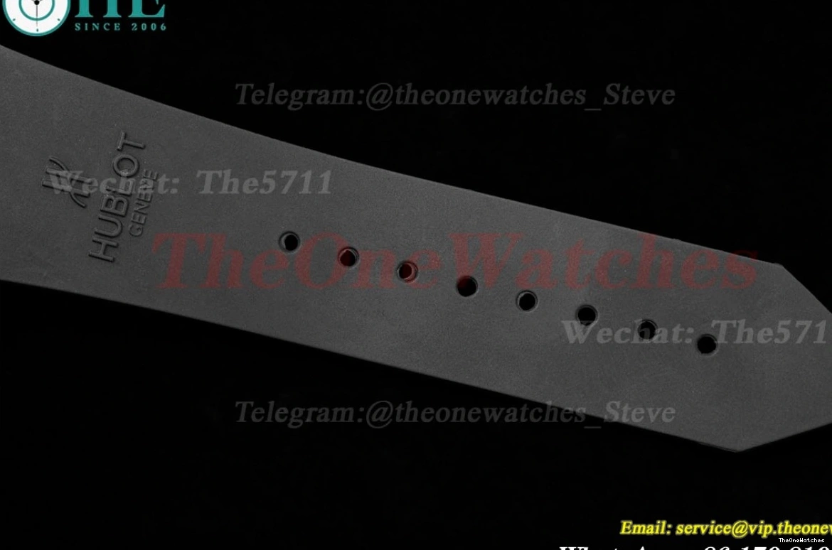 Diams Titanium Big Bang 44mm SS Diams Bezel BBF A1280 Rubber Unico 0421